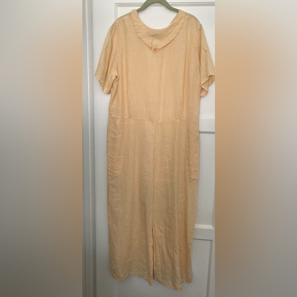 FLAX dress.  Long.  Size L.